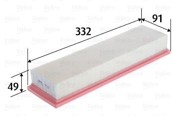 Filtro de ar VALEO 585424